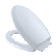 TOTO SS224#01 Guinevere SoftClose Slow Close Elongated Toilet Seat and Lid, Cotton White