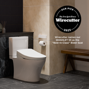 TOTO SW3446#01 WASHLET S5 Electronic Bidet Toilet Seat with Instantaneous Water Heating, PREMIST and EWATER+ Wand Cleaning, Elongated, Cotton White - view 6