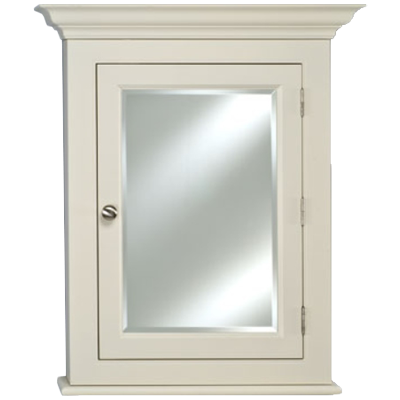 Afina Wilshire I 25-3/4" W x 30-1/8" H Surface Mount Wood Medicine Cabinet with Crown Molding - view 3