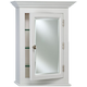 Afina Wilshire II 25-3/4" W x 30-1/8" H Semi-Recessed Wood Medicine Cabinet with Crown Molding