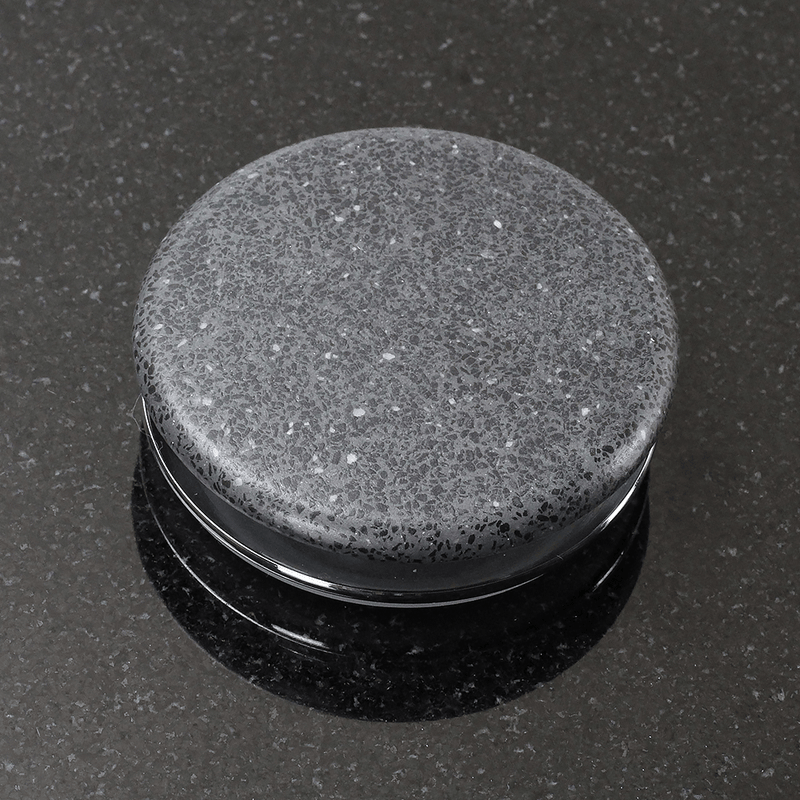 Winkler Rectangular Cast Concrete Wall-Mount Sink - Speckled Dark Grey Sandstone
