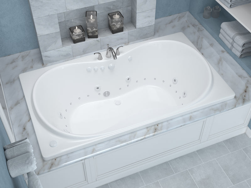Atlantis Whirlpool 3672WDL Whisper 36 x 72 Rectangular Air & Whirlpool Jetted Bathtub lifestyle