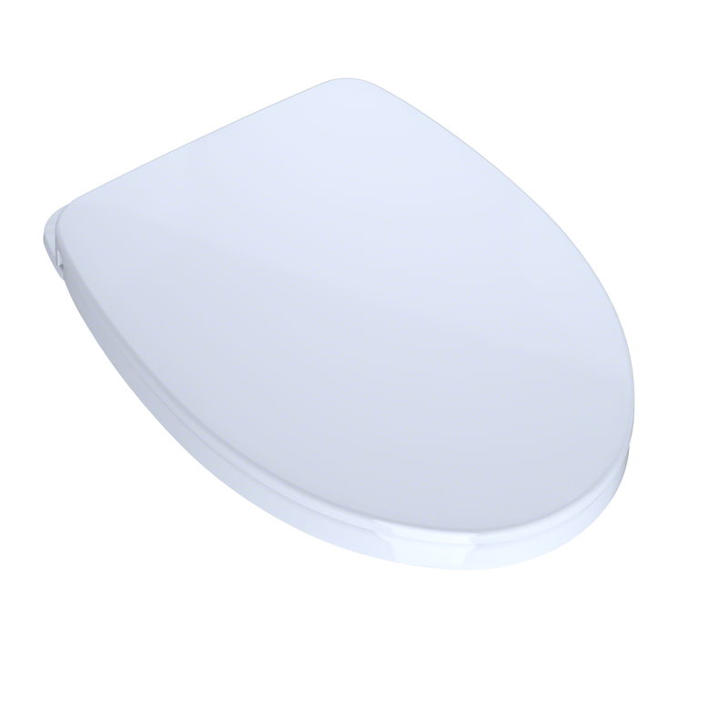 TOTO SS124#01 SoftClose Slow Close Elongated Toilet Seat and Lid, Cotton White - view 2