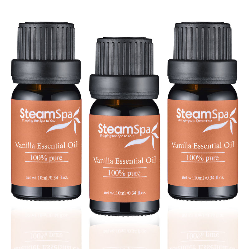 SteamSpa Aromatherapy Oil Extract Value Pack - Vanilla