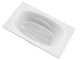 Atlantis Whirlpool 4266P Polaris 42 x 66 Rectangular Soaking Bathtub with Reversible Drain