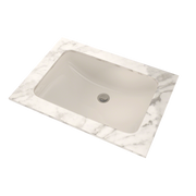 TOTO LT542G#12 19" x 12-3/8" Rectangular Undermount Bathroom Sink with CEFIONTECT, Sedona Beige - view 3