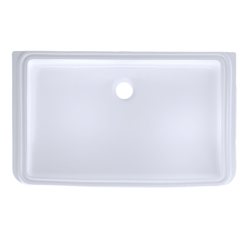 TOTO LT191G#01 Rectangular Undermount Bathroom Sink with CEFIONTECT, Cotton White - view 2
