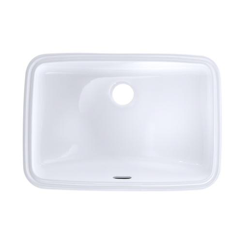 TOTO LT542G#01 19" x 12-3/8" Rectangular Undermount Bathroom Sink with CEFIONTECT, Cotton White - view 2