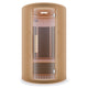 SaunaSpa SC-SS0025-0S 1-2 Person Round Infrared Sauna in Canadian Hemlock
