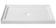 Anzzi Fissure Base Series 36 in. L x 48 in. W Alcove Shower Pan Base with Center Drain in Glossy White Marine Acrylic