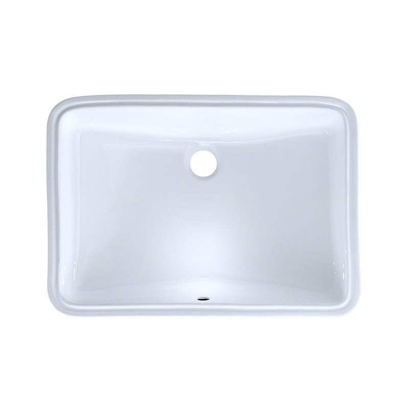 TOTO LT540G#01 21-1/4" x 14-3/8" Large Rectangular Undermount Bathroom Sink with CEFIONTECT, Cotton White - view 2