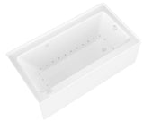 Atlantis Whirlpool 3260SHAR Soho Amber 60 in. x 32 in. Rectangular Air Bathtub with Right Side Drain and Aromatherapy in Glossy Smooth White