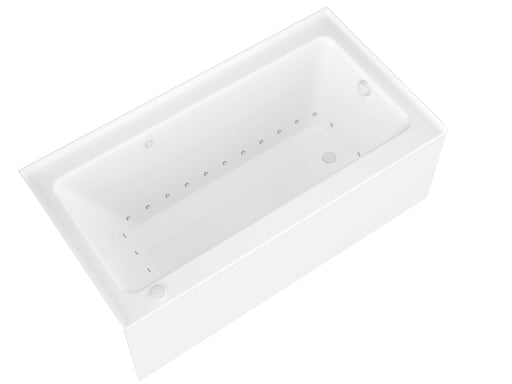Atlantis Whirlpool 3260SHAR Soho Amber 60 in. x 32 in. Rectangular Air Bathtub with Right Side Drain and Aromatherapy in Glossy Smooth White