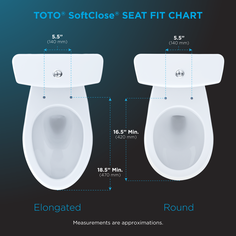 TOTO SS114#01 SoftClose Slow Close Elongated Toilet Seat and Lid, Cotton White - view 4