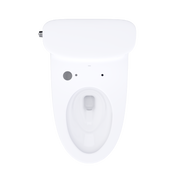 TOTO CST686CUFGAT40#01 Aurora 1G One-Piece Elongated 1.0 GPF WASHLET+ and Auto Flush Ready Universal Height Toilet with CEFIONTECT, Cotton White - view 8