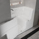 Meditub A2953WCALWA Collection 29 x 52 Left Side Drain Air Jetted Bathtub in White with Aroma and Chroma Therapy