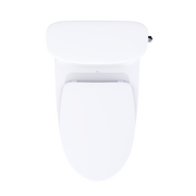 TOTO MS686124CUFRG#01 Aurora 1G One-Piece Elongated 1.0 GPF WASHLET+ and Auto Flush Ready Universal Height Toilet with Right-Hand Trip Lever, CEFIONTECT and SS124 SoftClose Seat, Cotton White - view 8