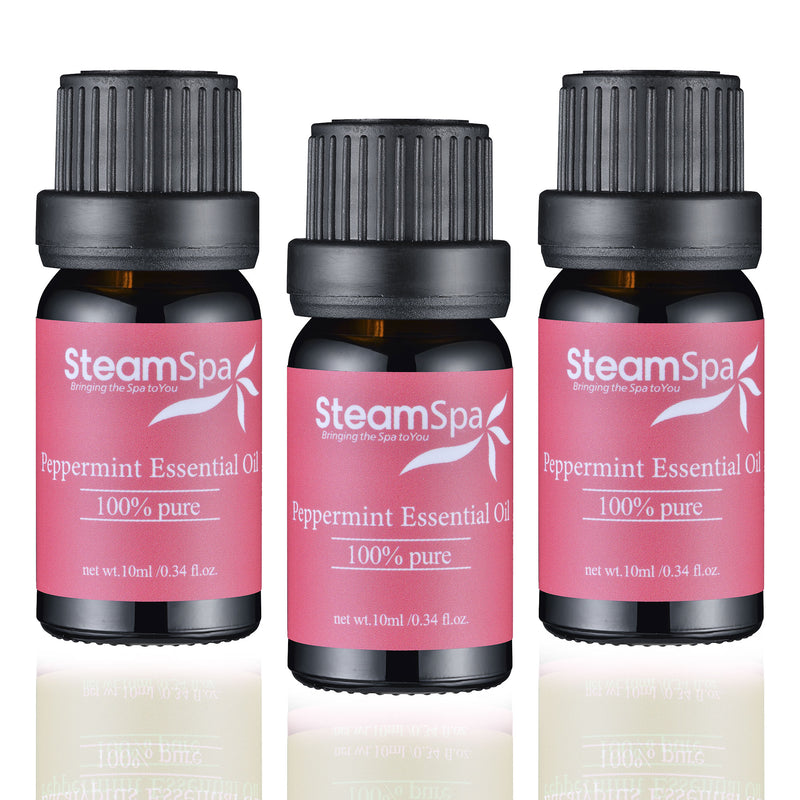 SteamSpa Aromatherapy Oil Extract Value Pack - Peppermint