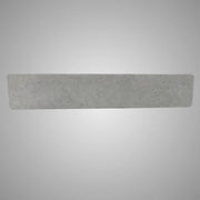 Zapen Rectangular Cast Concrete Vessel Sink - Dark Grey