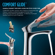 TOTO TLG03301U#CP GS Series 1.2 GPM Single Handle Bathroom Sink Faucet with COMFORT GLIDE Technology and Drain Assembly, Polished Chrome - view 2