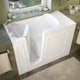 Meditub 2653LWH Walk-In 26 x 53 Left Drain White Whirlpool Jetted Walk-In Bathtub